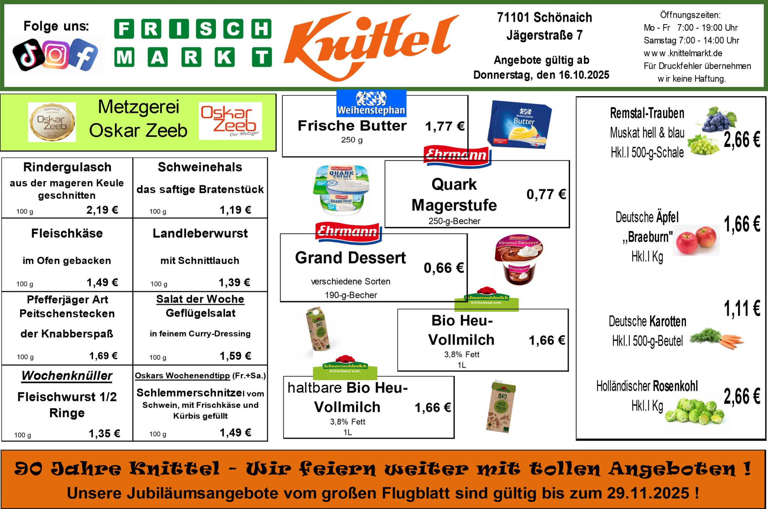Angebot Vorderseite