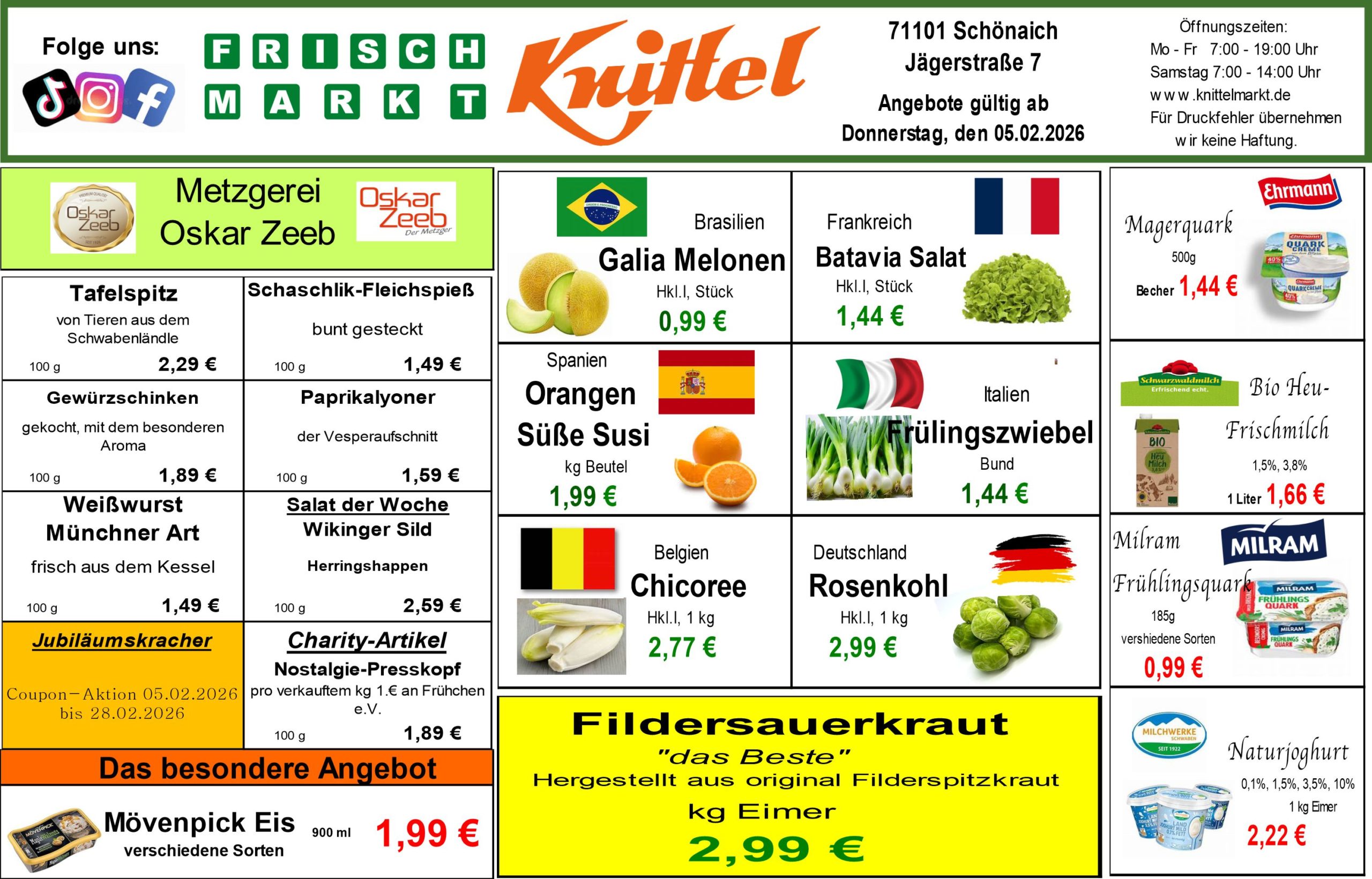 Angebot Vorderseite