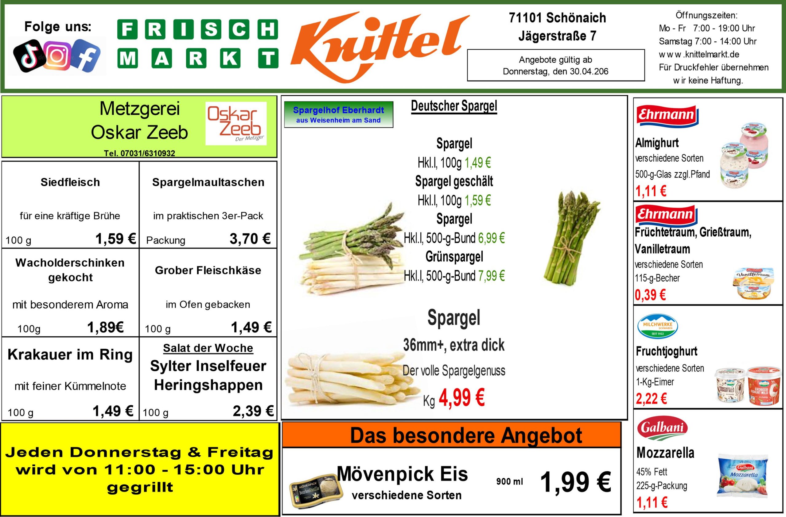 Angebot Vorderseite