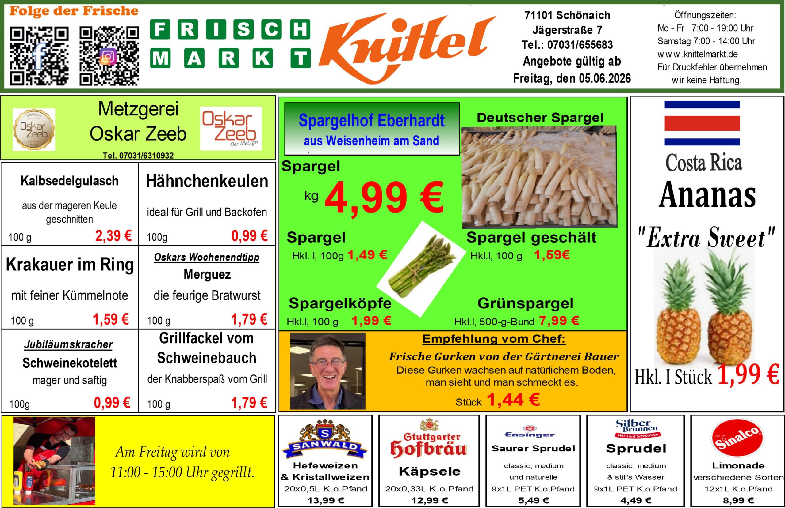 Angebot Vorderseite