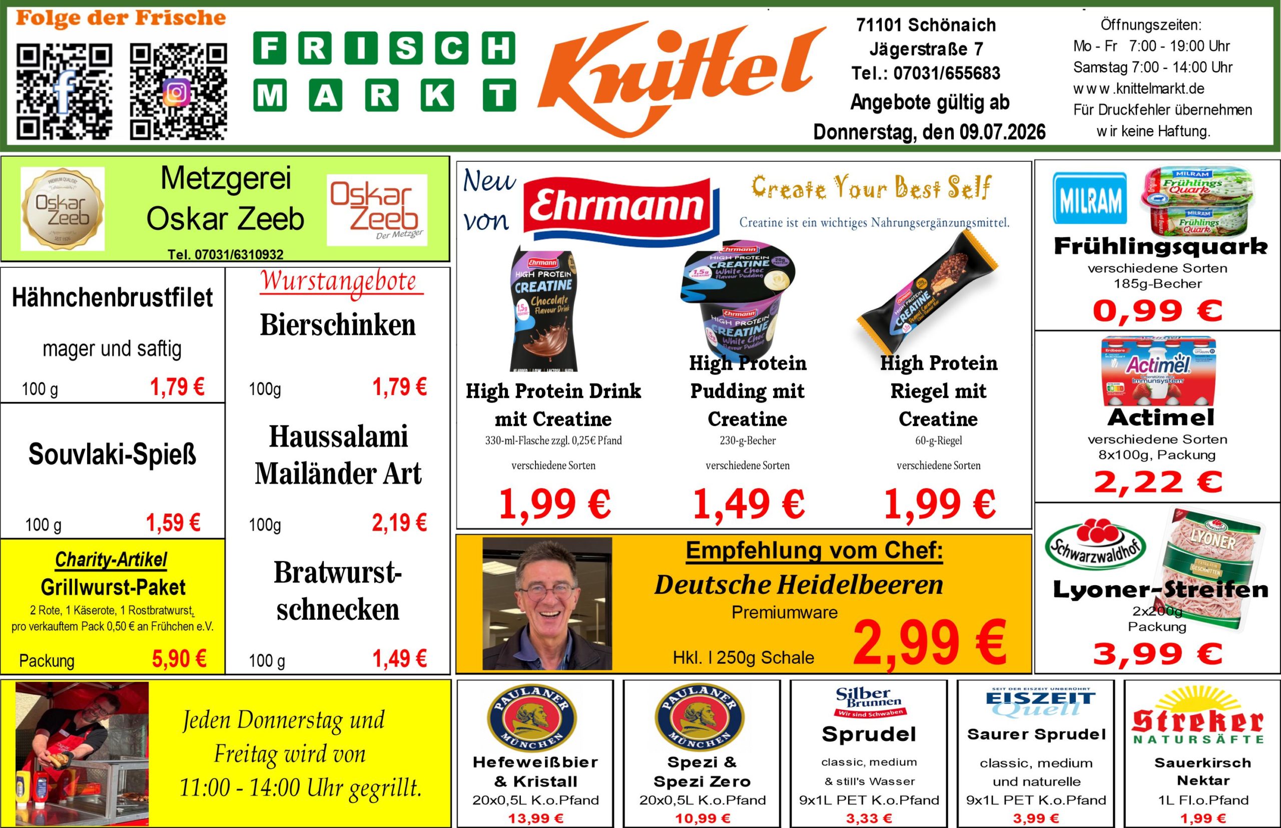 Angebot Vorderseite