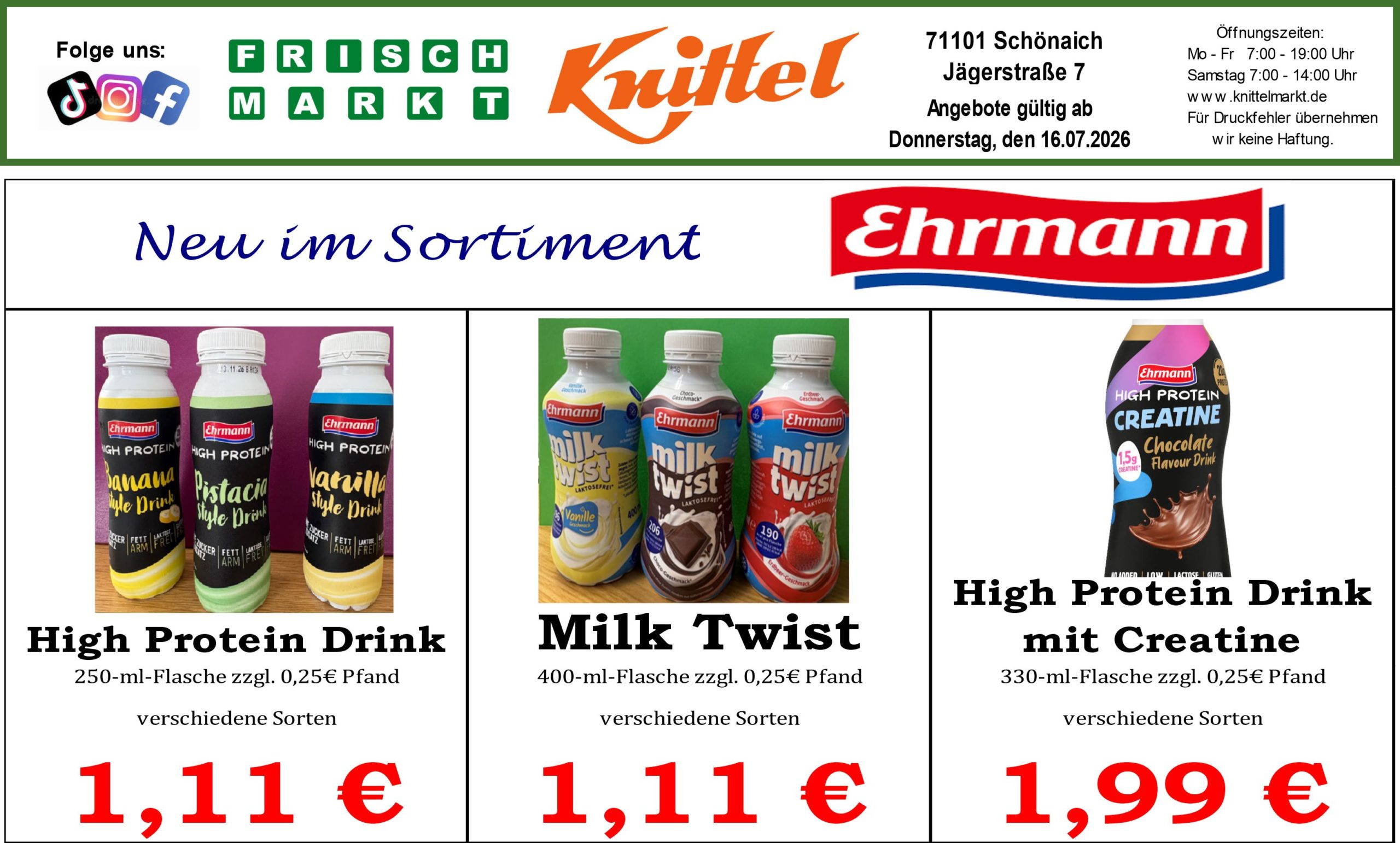 Angebot Rückseite