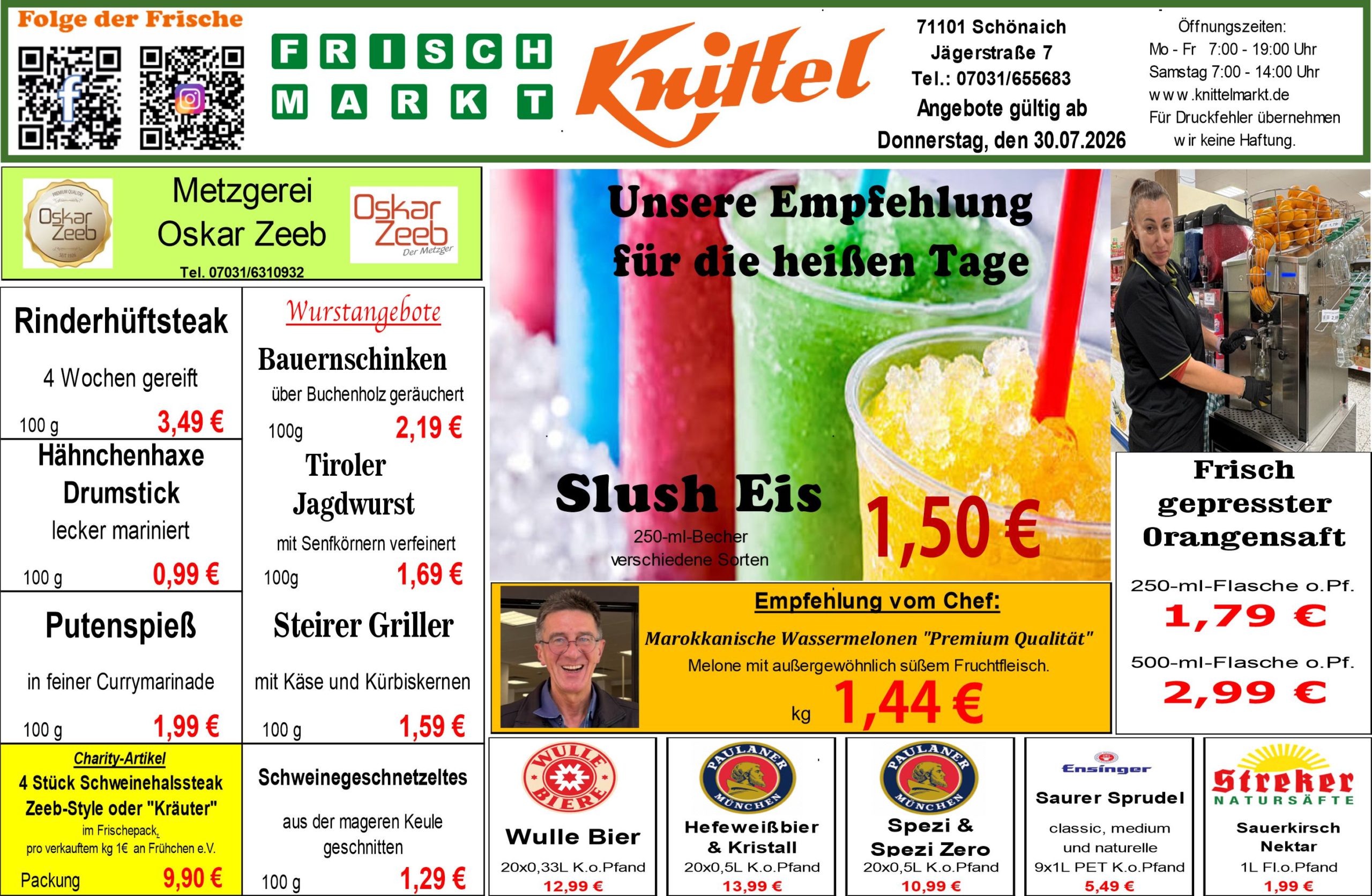 Angebot Vorderseite