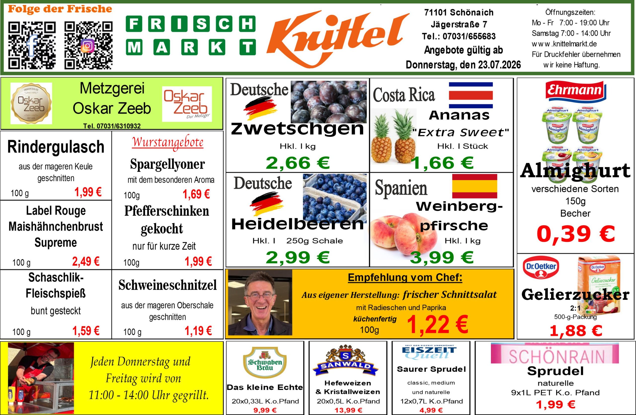 Angebot Vorderseite