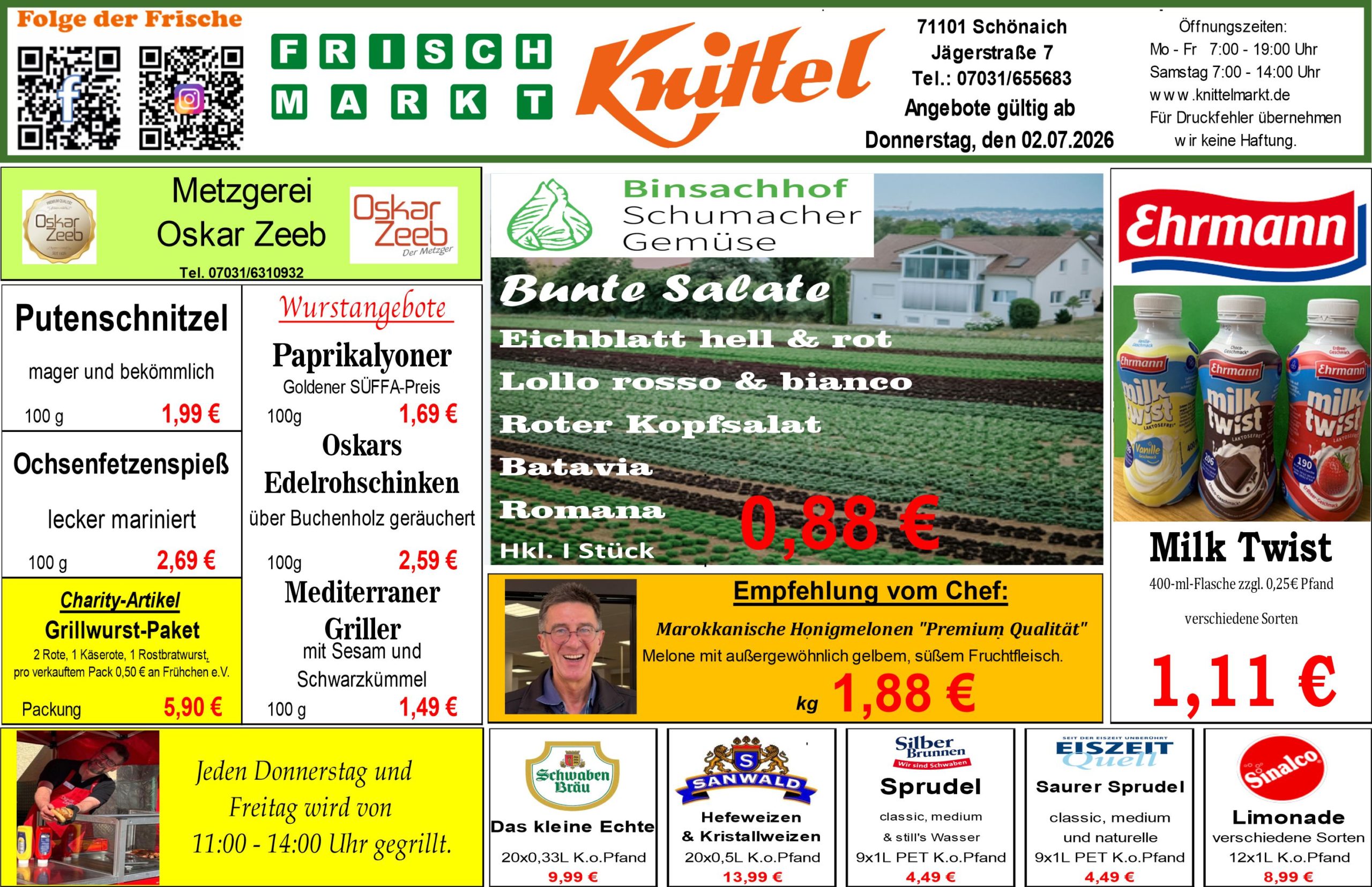 Angebot Vorderseite