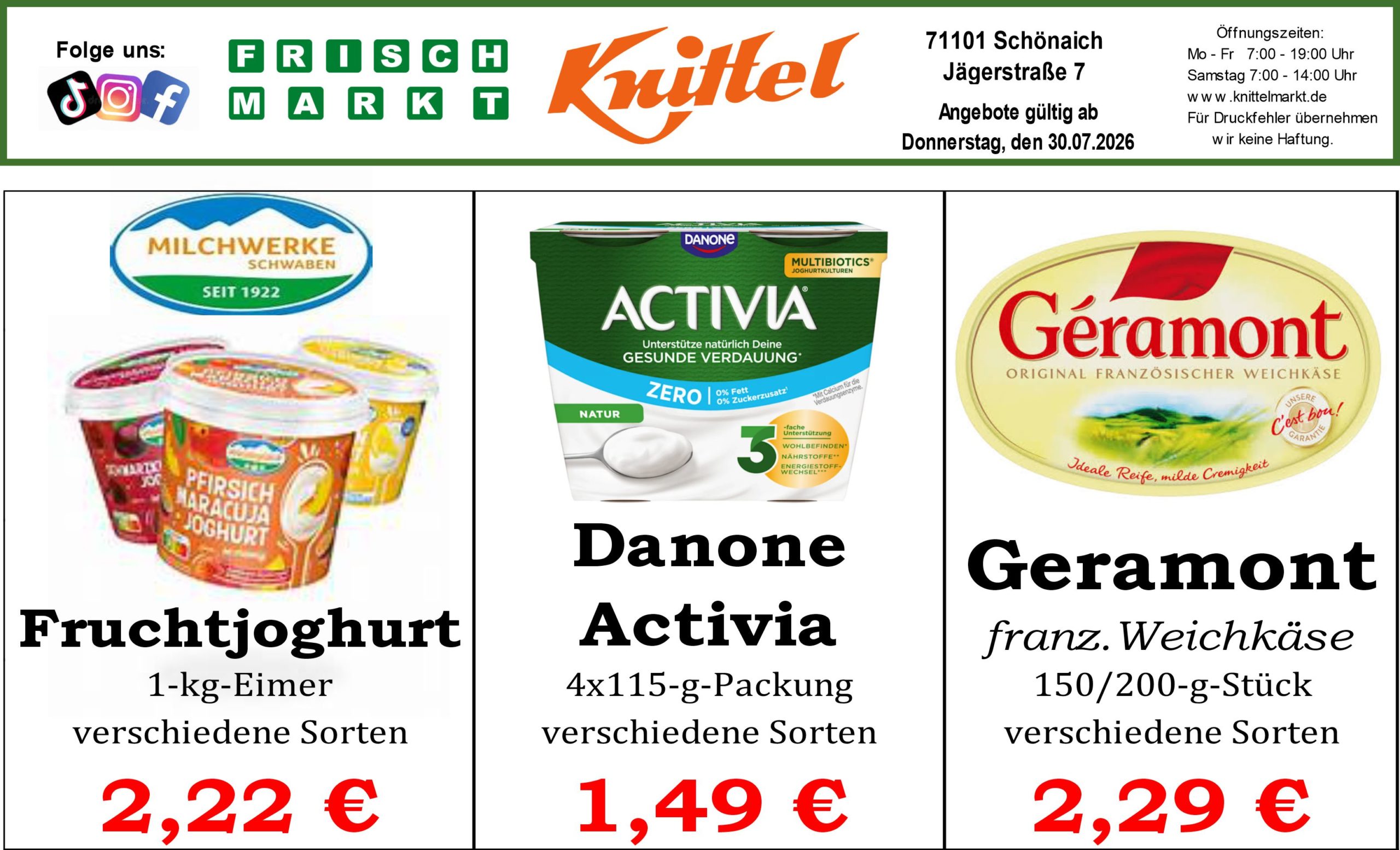 Angebot Rückseite