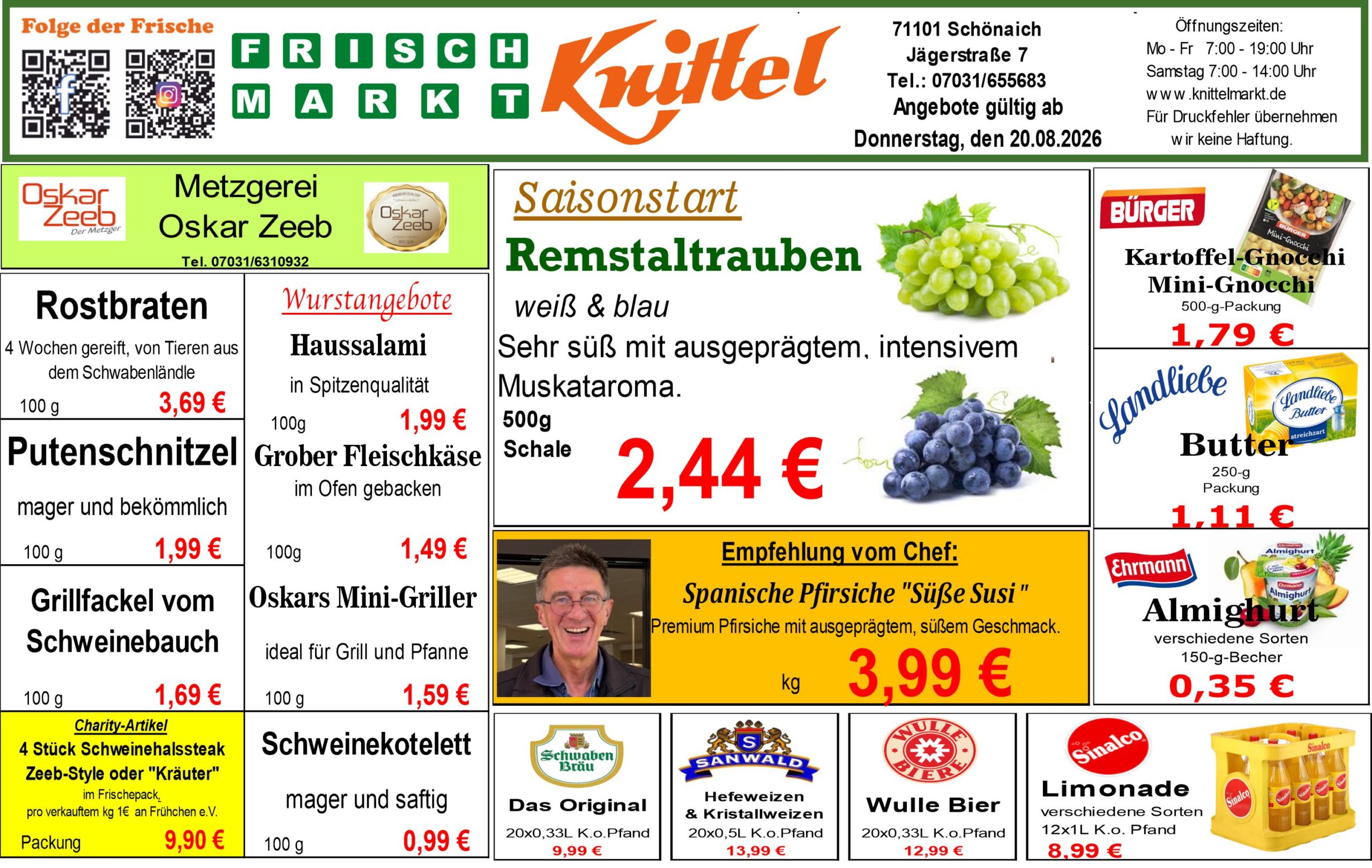 Angebot Vorderseite