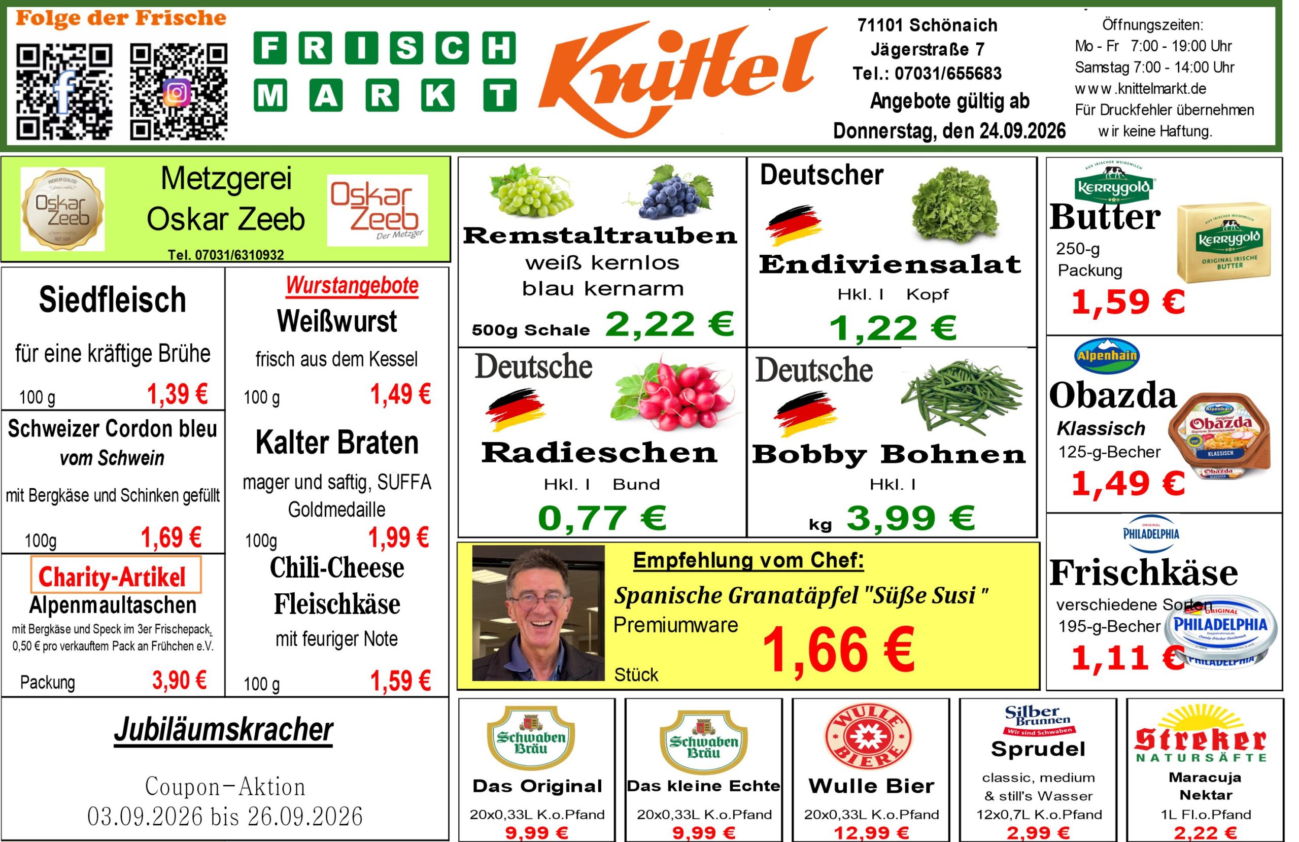 Angebot Vorderseite