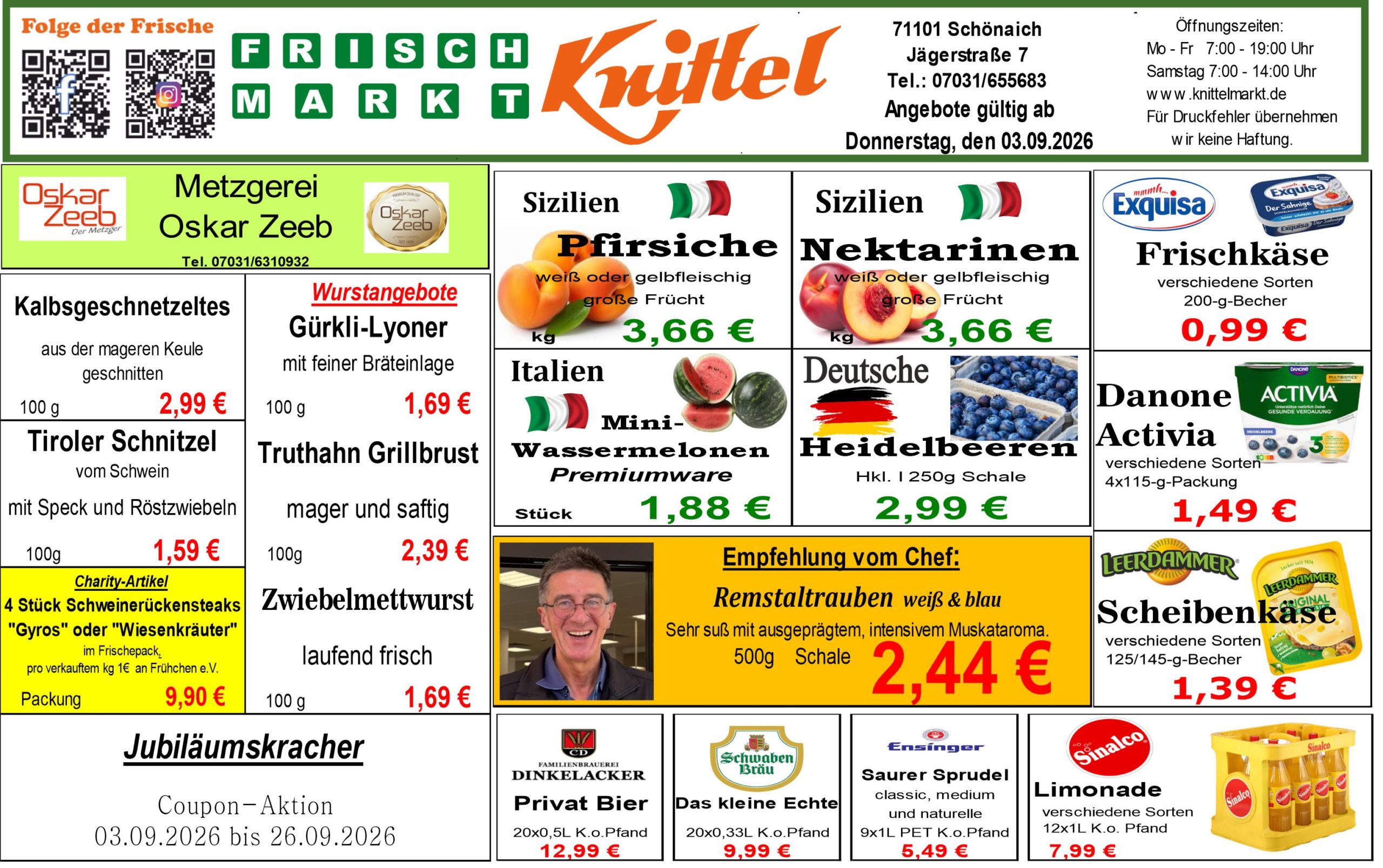 Angebot Vorderseite